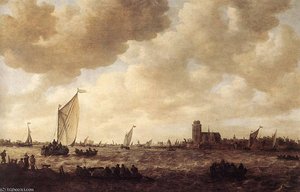 View Of Dordrecht — Jan Josephszoon Van Goyen