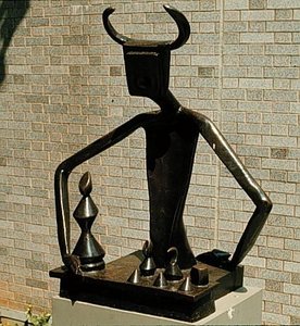 El Rey Jugando Con La Reina — Max Ernst, Surrealismo
