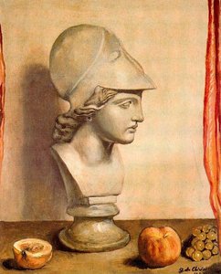 Minerva-statue — Giorgio De Chirico