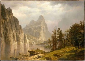 Merced River, Yosemite Valley — Albert Bierstadt, Hudson River School