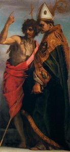 Sts John The Baptist And Bernardo Degli Uberti — Andrea Del Sarto, Late Renaissance Mannerism