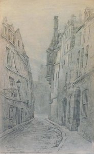 Paris, Quartier St Paul, Rue Du Figuier — Fernand Combes