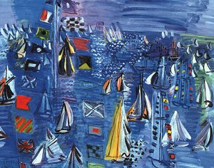 Regatta At Cowes — Raoul Dufy