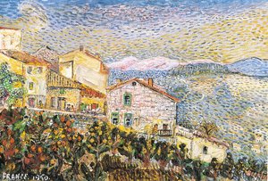 French Town — David Davidovich Burliuk