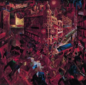 The City — George Grosz, New Objectivity