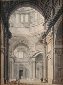 Internal View Of St. Paul's Cathedral From The North
