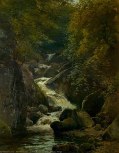 A Stream From The Hills, Brecon, Powys — Edward Davies