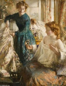 The Crystal Gazers — Henry Tonks
