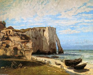 The Cliffs At Etretat After The Storm — Gustave Courbet, Other