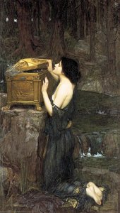 Pandora — John William Waterhouse, Pre-raphaelite Brotherhood