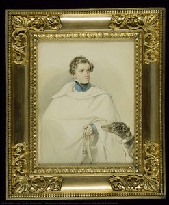 Presumed and posthumous portrait of duke of Reichstadt