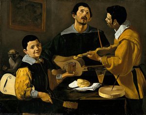 Die Drei Musiker — Diego Rodríguez De Silva Y Velázquez