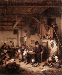 The Schoolmaster — Adriaen Van Ostade