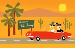 Palms Spring Welcome — Josh Agle (shag)