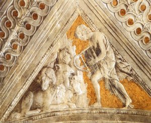 Decoración De Techo (detalle) — Andrea Mantegna