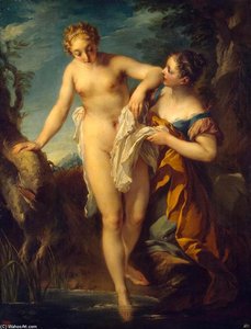 The Bather — François Lemoyne