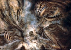 Hr Giger Pii The Smoke Beast P18 — H.r. Giger