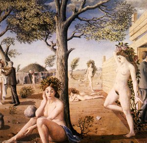 The Concert — Paul Delvaux, Surrealist Dreamscapes