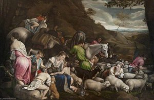 Laban And His Flock — Jacopo Bassano The Elder