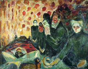 Título Traducido: Sin Título (4073) — Edvard Munch, Expressionist Painting