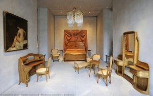 Madame Guimard’s Bedroom — Hector Guimard, Art Nouveau