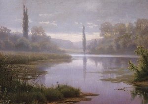 Misty Morning — Efim Efimovich Volkov