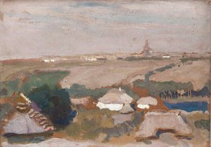 Ukrainian Village — Jan Grzegorz Stanisławski