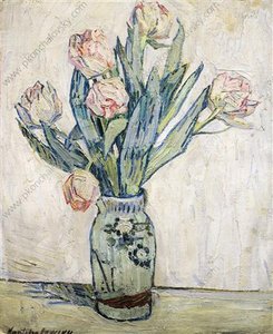 Tulips — Pyotr Konchalovsky