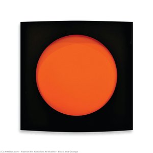 Black And Orange — Rašid Bin Abdullah Al Khalifa
