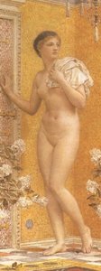 A Yellow Room — Albert Joseph Moore, Aesthetic Movement
