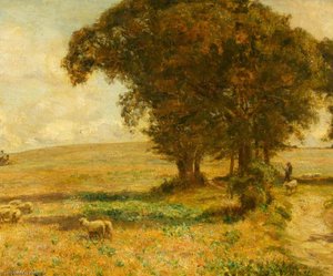 Pastoral Scene — Alfred East