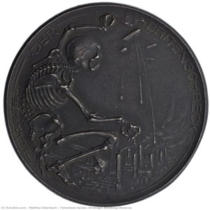 Totentanz Series: Strategic Bombing Obverse — Walther Eberbach