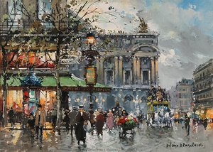 Place de L'Opera, Café de la Paix