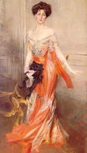 Portrait Of Elizabeth Wharton Drexel — Giovanni Boldini, Impressionism