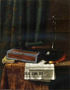 Still Life: Le Mot D'or — William Michael Harnett