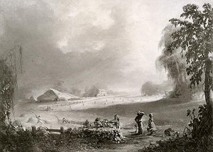 Harvesting, (painting) — David Gilmour Blythe