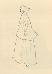 Madame Rejane — Aubrey Vincent Beardsley