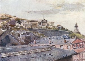 The High School And Burns's Monument — John Fulleylove