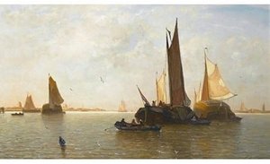 Dutch Barges — Paul Jean Clays