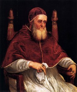 Portrait Of Pope Julius Ii — Titian Ramsay Peale Ii, Renaissance