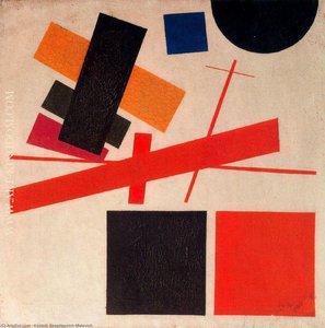 Suprematismus. Nicht Objektive Komposition — Kasimir Sewerinowitsch Malewitsch, Suprematism