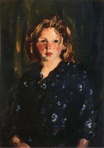 Portrait Of A Young Girl — Robert Henri