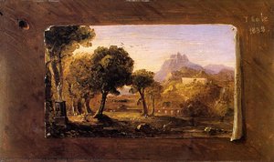 Study For Dream Of Arcadia — Thomas Cole, Hudson River School