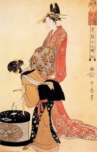The Hour Of The Dog — Kitagawa Utamaro, Ukiyo-e