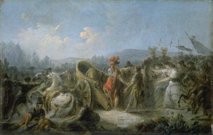 Le Départ D'abradate Pour Le Combat — Jacques Gamelin