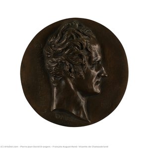François-august-rené, Vicomte De Chateaubriand — Pierre-jean David D'angers, Romantic Movement