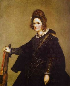 Retrato De Una Dama — Diego Rodríguez De Silva Y Velázquez, Baroque Majesty