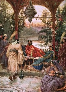 Nehemiah Makes His Petition To Artaxerxes — William Brassey Hole