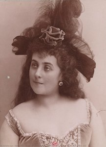Marie Labounskaya Dans Les Bicyclistes En Voyage À La Gaîté — Félix Nadar