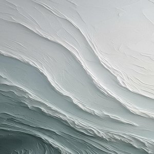Ethereal Strata In Slate And Silver: A Meditative Study Of Sculptural Flow — David Moreau